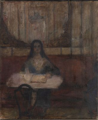 Hervé THIBAULT (né en 1944) Marie au Florian - Photo 1