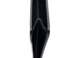 wallet on a white background with a black handle and a white background