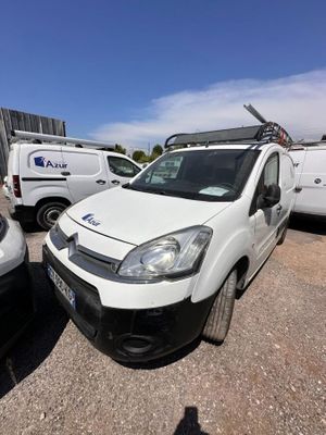 a white van that is parked in a lot
