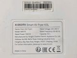 an image of a close up of the back of a white air purifier