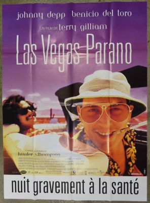 a movie poster for the film las vegas parano