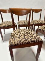 Suite de six chaises à manger en acajou, dossier bandeau cur… (photo 2)