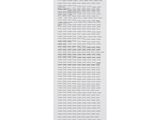 a large sheet of paper that has a bunch of words on it