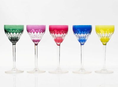 VAL SAINT LAMBERT Suite de 27 verres, modèle Tilly - Photo 1