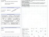 a close up of a sheet of paper with information on it