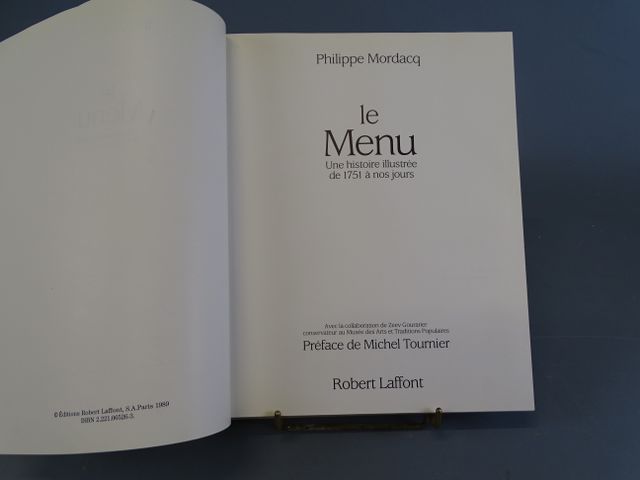 Livre de Philippe Mondacq « Le Menu » , une histoire illustrée de...