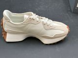 nike air max sneakers in white with gum soles and gum soles