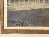 a picture of a painting hanging on the wall of a room