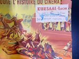 a picture of a poster on the wall of a building