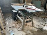 a picture of a workbench in a room that is being remodeled
