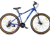 an image of a blue bicycle on a white background