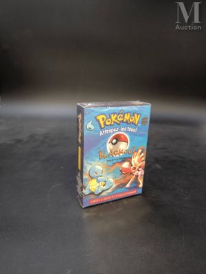 a small box of pokemon cards sitting on a table