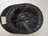 a helmet that has been placed on top of a table