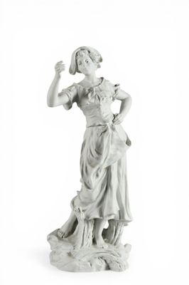 RAPHANEL, Xavier (1876-1957). Jeune Paysanne.