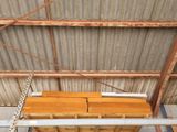 a pile of bricks sitting on a pallet in a warehouse