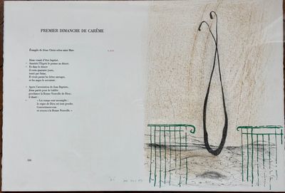 ALBEROLA Jean-Michel (né en 1953) "Premier dimanche de Carêm…