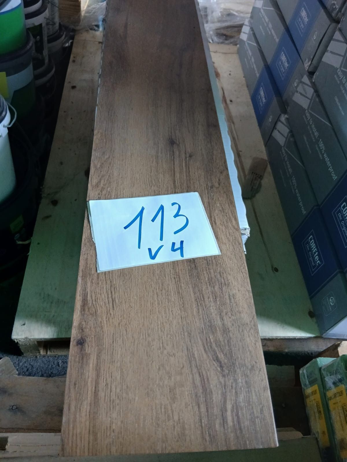 Lot de revêtement de sol Gerflor Creation 70, décor bois bru…