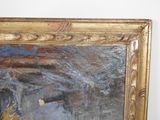 a picture of a painting on the wall of a room