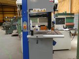 the machine is sitting on a pallet in the warehouse