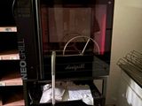 an image of a microwave oven in a kitchen