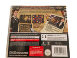 a back cover of a video game with a picture of a man in a top hat