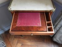 TABLE VOLANTE en acajou et placage d'acajou de forme rectang… (photo 6)