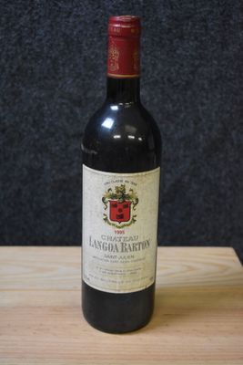 1x Château Langoa Barton, Saint-Julien, 1995