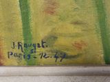 a picture of a painting on the wall of a building