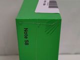 a green box that has a price tag on it