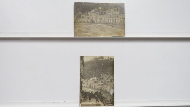 Aubusson : Lot de 2 cartes-photos format 12,6x8,6cm de la Crue du...
