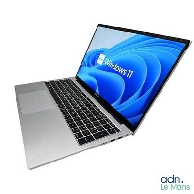 a laptop with a windows 10 logo on the screen