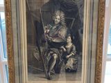 une vieille photo représentant un homme assis sur une chaise devant une fenêtre