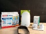 boxes of toothpaste, toothpaste cutters, toothpaste and toothpaste on a table