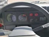 steering wheel of a truck with gauges and gauges on the dashboard