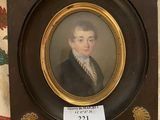 a picture of a man in a suit and tie in a picture frame