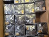 a box full of many different types of electronic devices