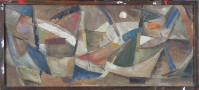 an image of a painting of a group of people in a circle