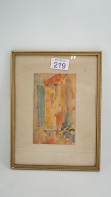 une photo d'un tableau accroché au mur