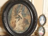 a picture of a picture of a woman in a picture frame
