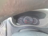 a speedometer in the dashboard of a car
