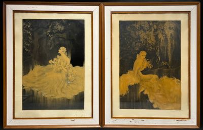 Louis ICART (1888-1950) Elégantes