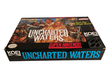 a box of uncharted water on a white surface