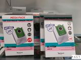 deux boîtes de sachets sous vide exposées dans un magasin