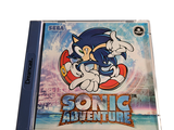 a cd case with a picture of sonic adventure on it