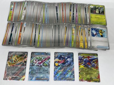 a lot of cards that are on the table