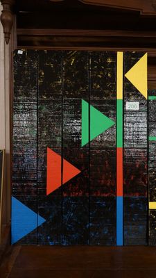 Patrice Moreau (1946-2004) "Jaugeage datée 1990" composition…