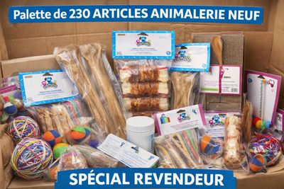 a cardboard box filled with lots of items for sale