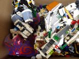 a box full of legos sitting on a table