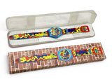 Ensemble composé d'une montre Mickey Mouse et d'un crayon, présenté dans un étui en plastique