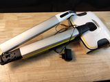 a hair dryer that is sitting on a table